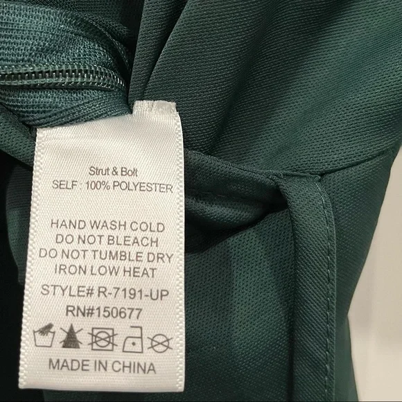 🛑SOLD🛑 Strut & Bolt Satin Wrap Jumpsuit - Picture 10 of 11